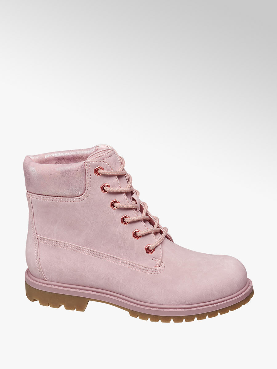 Schnürboots von Landrover in rosa DEICHMANN Schnürboots von Landrover in rosa DEICHMANN
